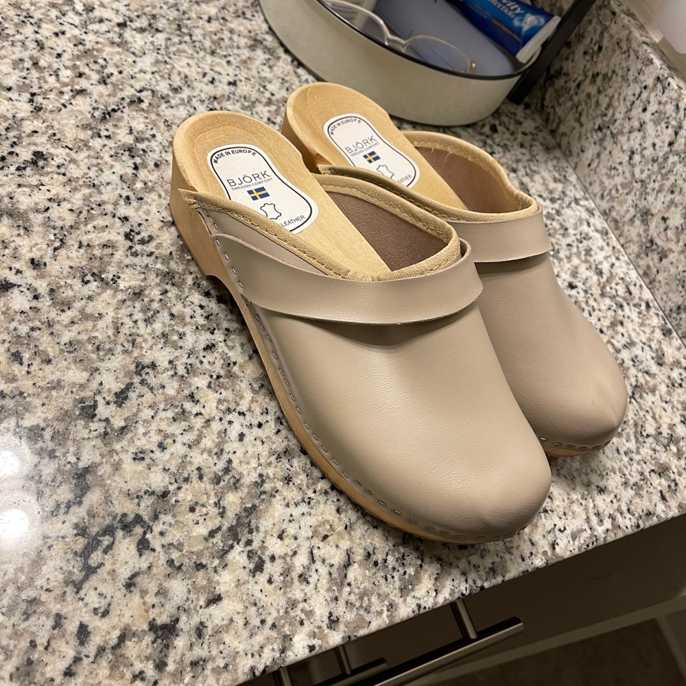 Genuine Leather Clogs